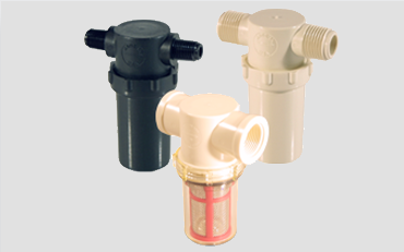Inline strainers for cost effective strainer applications